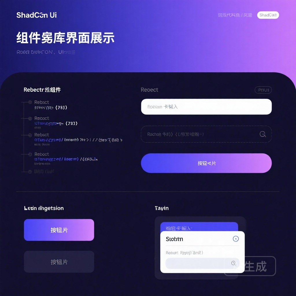 shadcn/ui：为你设计系统打基础的开源组件库