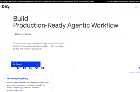 Dify AI – 开源LLM应用开发平台 | 可视化工作流 RAG Agent